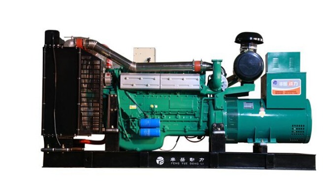 右江上柴500kw大型柴油发电机组